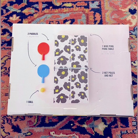 Mini Baby Ping Pong Set Board Games Team Sports Pingpong Partner Player - Picture 2 of 3